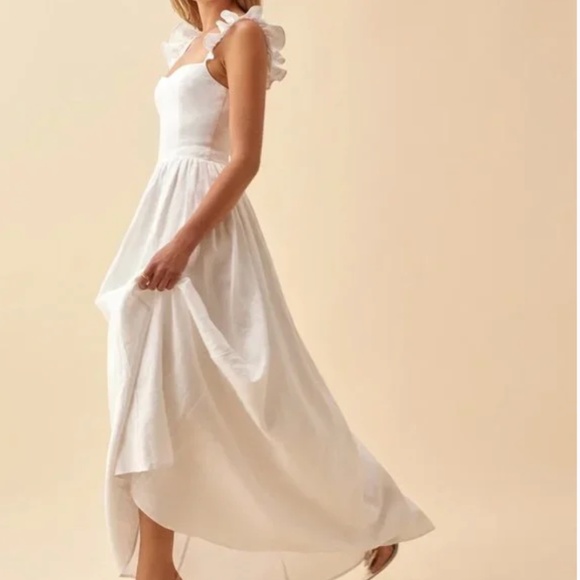 Vecchio Linen Dress by Reformation - Picture 2 of 11